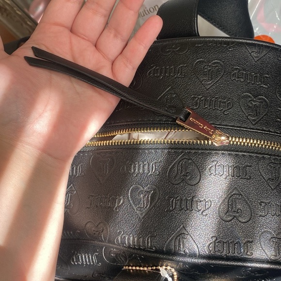 Juicy Couture Liquorice Fashionista Rosie Weekender Travel Bag NWT - Picture 10 of 11